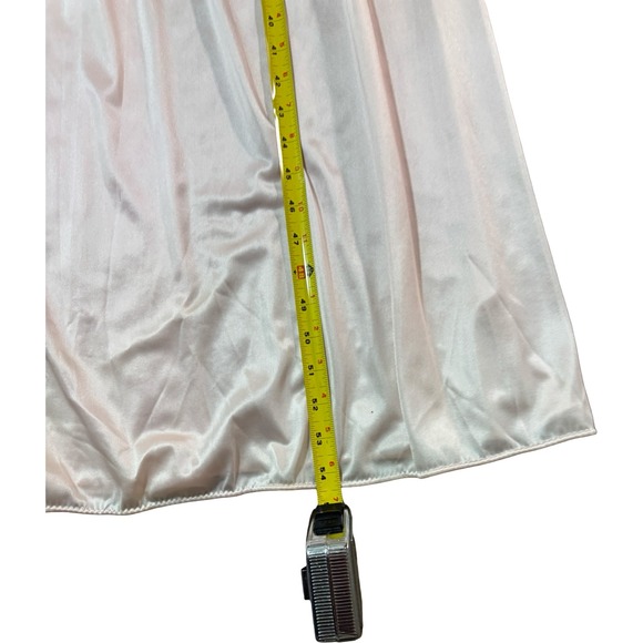 Vintage Vanity Fair Soft Pink Lace Peignoir Set Nightgown & Robe Nylon Large - Picture 8 of 9